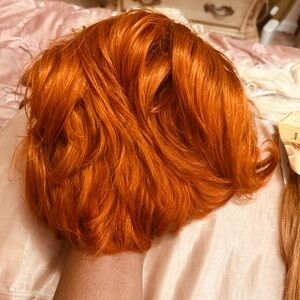 Vibrant Orange Wig